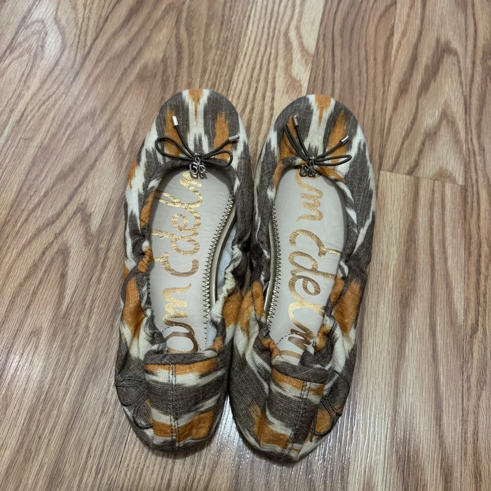 MWOT Sam Edelman Multicolor Pattern Ballet Flats